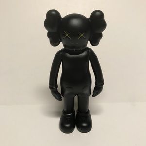 Kaws 8” Companion Figure Black New with Box
